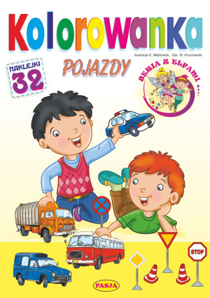 Pojazdy. Kolorowanka