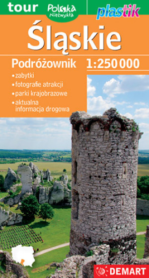 Śląskie. Podróżownik 1:250 000. Plastik