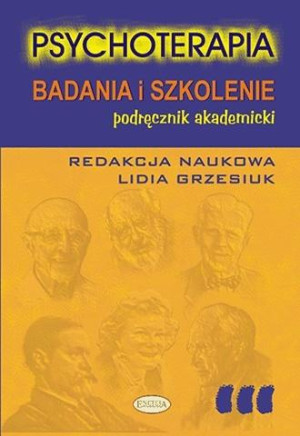 Psychoterapia Badania i szkolenie podręcznik akademicki
