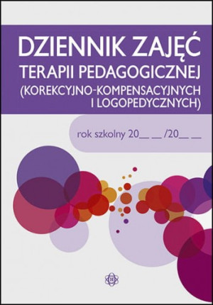 Dziennik zajęć terapii pedagogicznej korekcyjno kompensacyjnych i logopedycznych