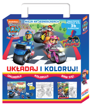 Psi Patrol. Układaj i koloruj