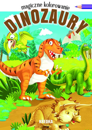 Dinozaury. Magiczne kolorowanie