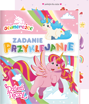 Dzień tęczy. Moje Jednorożce. Zadanie Przyklejanie