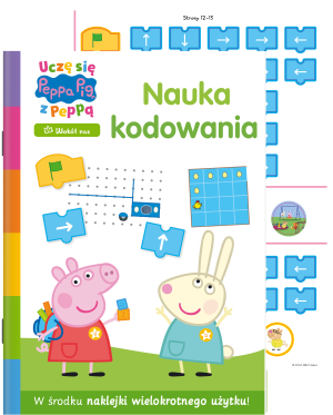 Nauka kodowania. Świnka Peppa. Uczę się z Peppą