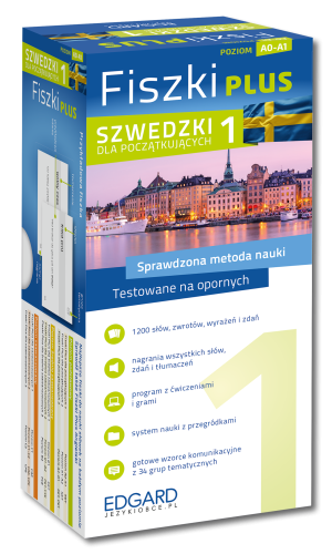 Szwedzki. Fiszki PLUS dla początkujących 1. Fiszki Plus