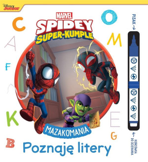 Mazakomania. Poznaję litery. Marvel Spidey i Super-Kumple