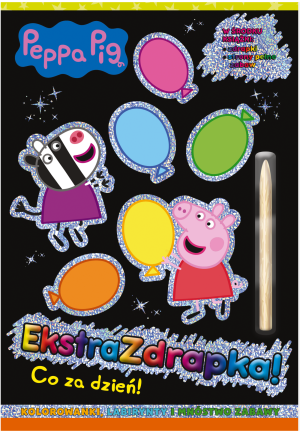 Peppa Pig Ekstrazdrapka Co za dzień!