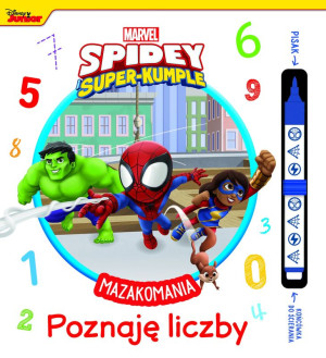 Mazakomania Poznaję liczby Marvel Spidey i Super-Kumple