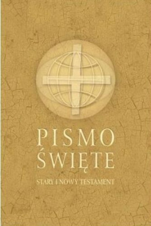 Pismo Święte Stary i Nowy Testament B6 okładka beżowa