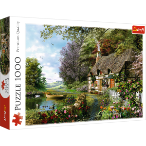 Puzzle 1000 Uroczy zakątek TREFL