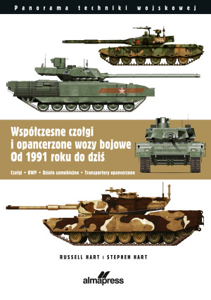 Współczesne czołgi i pojazdy opancerzone od 1991 do dzisiaj Czołgi, BWP, działa samobieżne, transportery opancerzone
