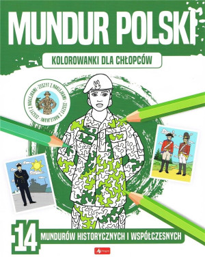 Kolorowanki dla chłopców Mundur polski