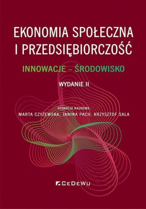 Ekonomia społeczna i przedsiębiorczość Innowacje - środowisko