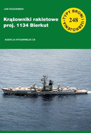 Krążowniki rakietowe proj. 1134 Bierkut Typy broni i uzbrojenia  248