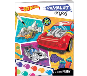 Hot Wheels Pomaluj brykę!