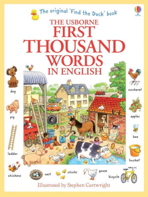 First Thousand Words in English wer. angielska