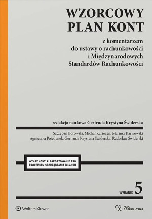 Wzorcowy Plan Kont z komentarzem do ustawy o rachunkowości i Międzynarodowych Standardów Rachunkowości