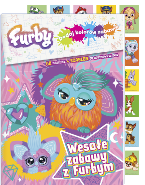Furby. Dodaj kolorów zabawie. Wesołe zabawy z Furbym Furby. Dodaj kolorów zabawie. Wesołe zabawy z Furbym