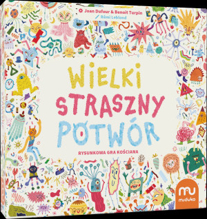 Wielki straszny potwór Rysunkowa gra kościana