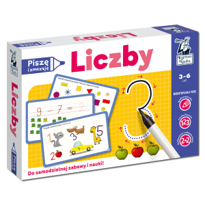 Kapitan Nauka. Liczby. Piszę i zmazuję