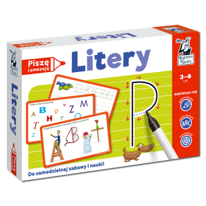 Kapitan Nauka. Litery. Piszę i zmazuję