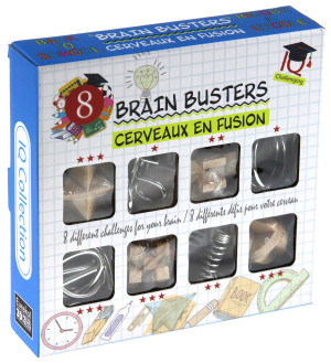 Łamigłówka Pogromcy Mózgu Brain Busters 8 szt.