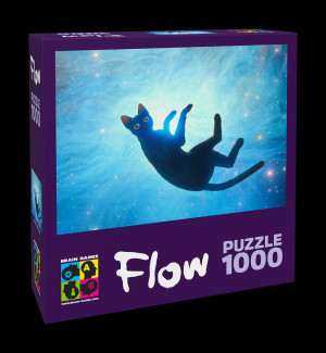 PUZZLE 1000 FLOW - BLACK CAT