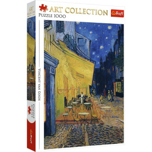 Puzzle 1000 Art Collection  Taras kawiarni w nocy 10942
