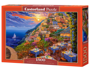 Puzzle 1500 Romantic Positano Evening C-152209-2