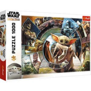 Puzzle 1000 Podróż Grogu Disney 10906