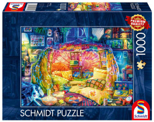 Puzzle 1000 PQ Przytulna kryjówka 112737