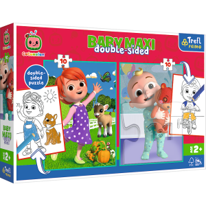 Puzzle 2x10 Baby maxi Cocomelon przyjaciele 43008