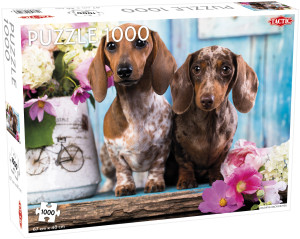 Puzzle 1000 Animals Dashing Dacshunds