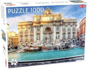 Puzzle 1000 Around the World Trevi Fountain Rome