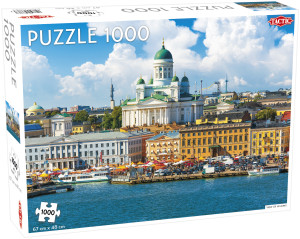 Puzzle 1000 Around the World Northern Stars View of Helsinki