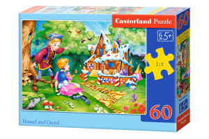 Puzzle 60 Jaś i Małgosia B-066216