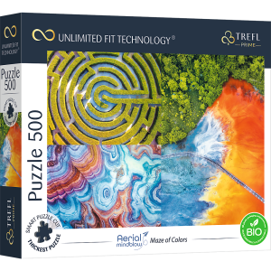 Puzzle 500 UFT Aerial Mindblow: Maze of Colors 37460