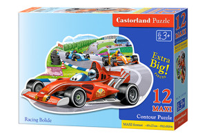 Puzzle 12 Wyścig bolidów B-120208
