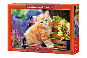 Puzzle 500 Rudy kociak B-52240