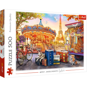 Puzzle 500 Wakacje w Paryżu 37426