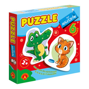Puzzle dla maluszków Krokodyl 1732