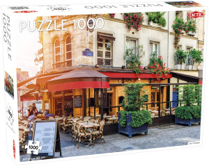 Puzzle 1000 Around the World Cafe in Paris