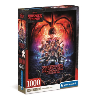 Puzzle 1000 compact netflix Stranger things