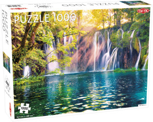 Puzzle 1000 Landscape Waterfalls Plitvice National Park