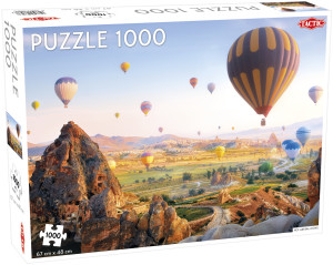 Puzzle 1000 Landscape Hot Air Balloons Cappadocia Turkey