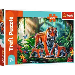 Puzzle 200 Tygrysie zwyczaje 13330
