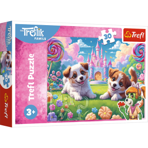 Puzzle 30 Świat Pełen Uśmiechu Rodzina Treflików 18319
