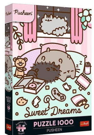 Puzzle 1000 Trefl Premium Plus Pusheen 12080