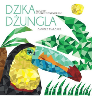 Dzika dżungla Koloruj zgodnie z numerami