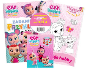 Cry Babies. Zestaw Dwie książeczki oraz 1 z 3 figurek!